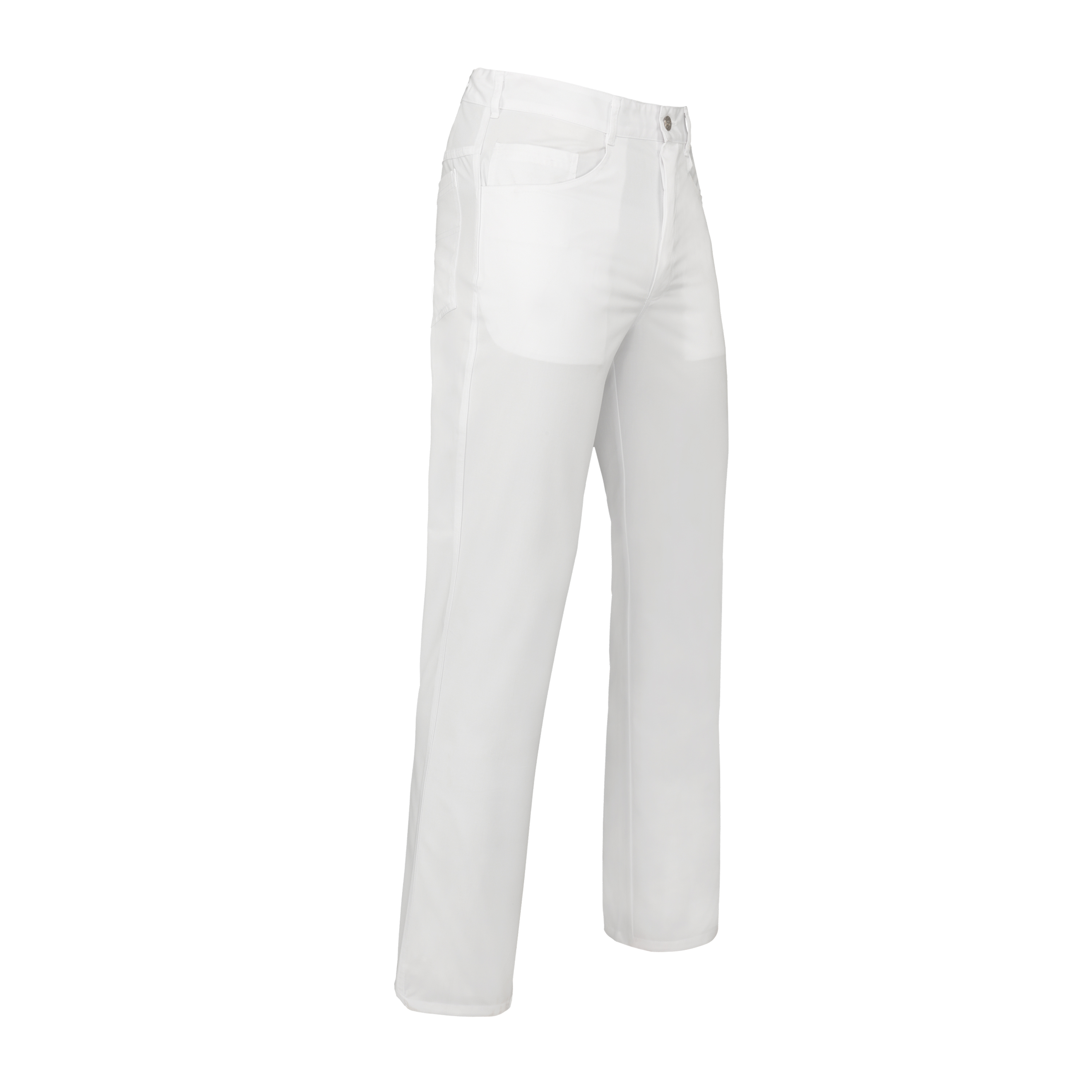 De Berkel Basics Pantalon Prato Wit